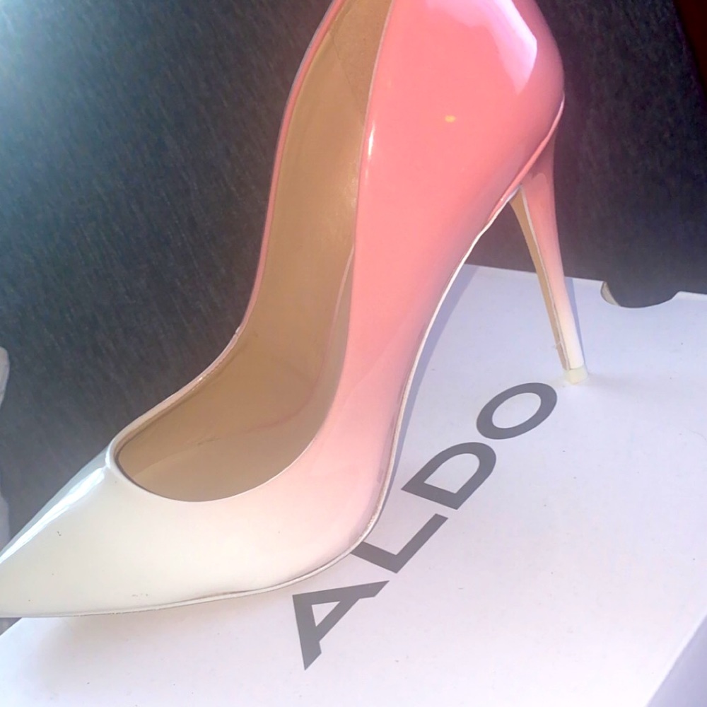 Pink 4 inches heels